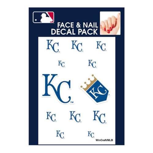 Wincraft Kansas City Royals Face and Nail Decal Pack