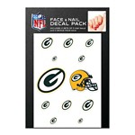 Wincraft Green Bay Packers 4pk Fingernail Tattoos - Thumbnail 1 of 2