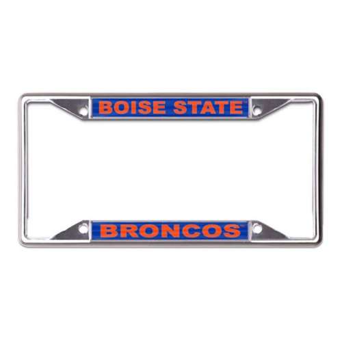 Wincraft Boise State Broncos Metal Chrome License Plate Frame