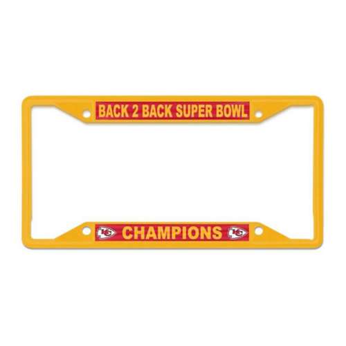 Wincraft Kansas City Chiefs Super Bowl Champion License Plate Frame
