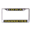 Wincraft Iowa Hawkeyes Classic Metal License Plate Frame