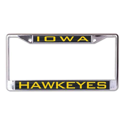 Wincraft Iowa Hawkeyes Classic Metal License Plate Frame