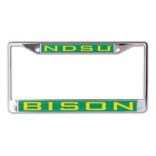 Wincraft North Dakota State Bison Classic Metal License Plate Frame
