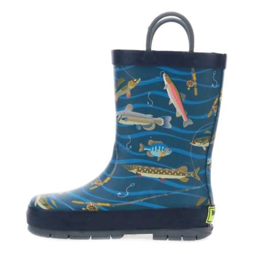 Toddler Western Chief Gone Fish'n Rain these boots