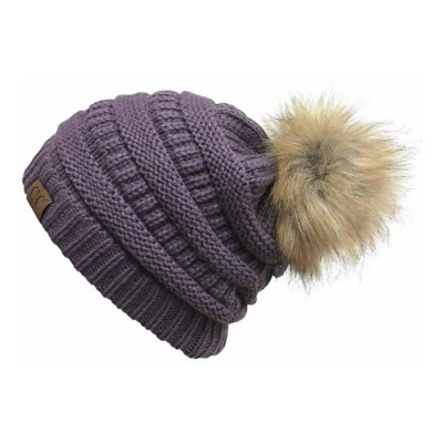 ladies pom pom hat