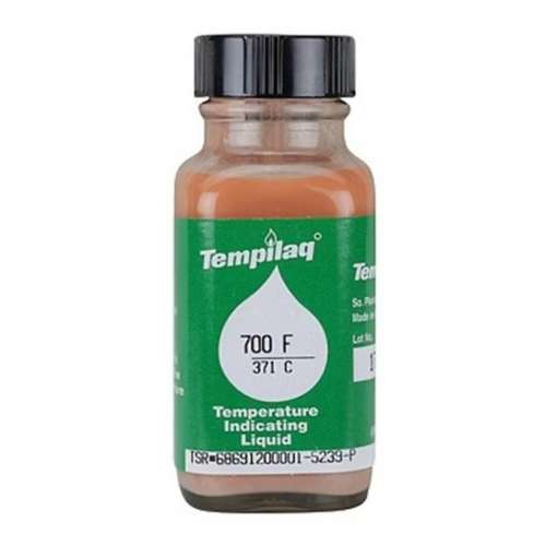 Tempilaq 700 Degree F Temperature Indicator Liquid 2 oz Bottle