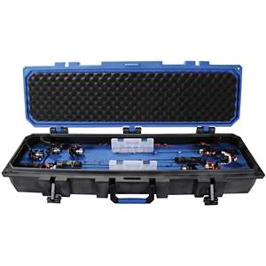 SAIL Ice Fishing Rod Case Blue (Size: 33 in.)