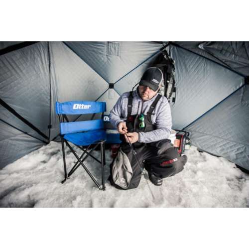 The Clam Lightweight Ice Fishing Chair Cooler