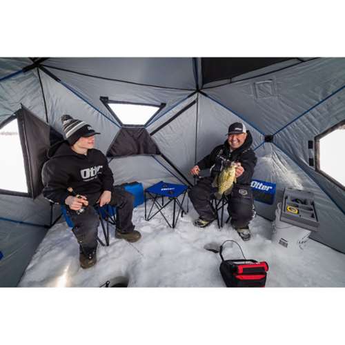 OTTER Otter_201625 Otter VORTEX PRO Lodge Thermal Hub Full Door Ice  Fishing Shelter