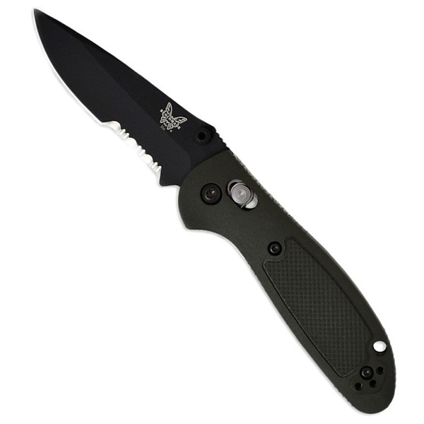 Benchmade 556SBK Griptilian Mini ComboEdge Pocket Knife - Benchmade Knife Company