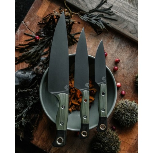 Benchmade Knife Company 3 Piece OD Green Knife Set