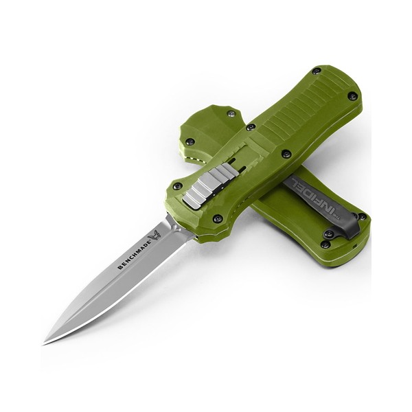 BENCHMADE KNIFE COMPANY Benchmade Limited Edition Mini Infidel 3350-2302 Woodland Green Automatic Knife