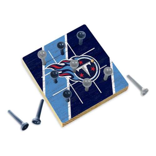 Rico Industries Tennessee Titans Wooden Travel Sized Tic Tac Toe Game