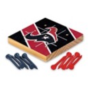 Rico Industries Houston Texans Wooden Travel Sized Tic Tac Toe Game