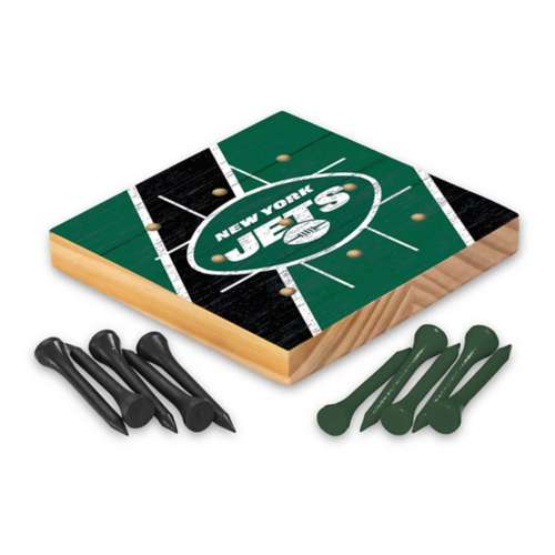 Rico Industries New York Jets Wooden Travel Sized Tic Tac Toe Game