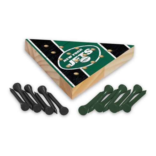Rico Industries New York Jets Wooden Travel Sized Pyramid Game