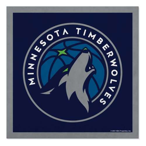 Rico Industries Minnesota Timberwolves Felt Banner For Man Cave