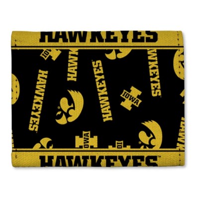 Rico Industries Iowa Hawkeyes Canvas Trifold Wallet