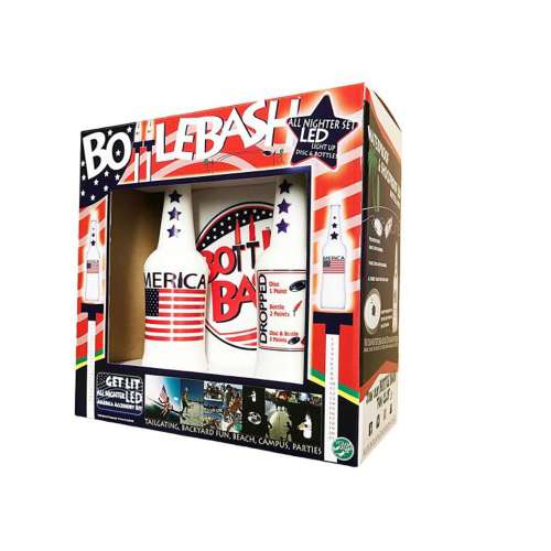 Poleish Sports Bottle Bash America Stars And Stripes Glow In The Dark Scheels Com