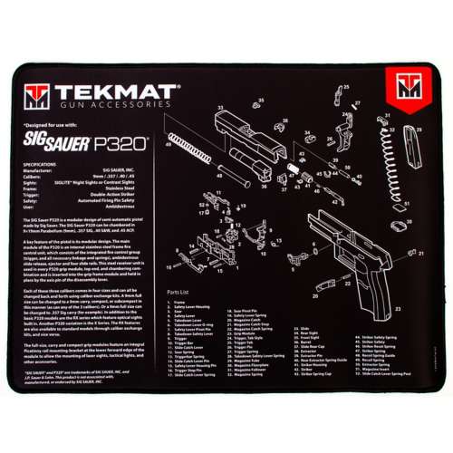 Ultra TekMat - Sig Sauer P320 Premium Gun Cleaning Mat