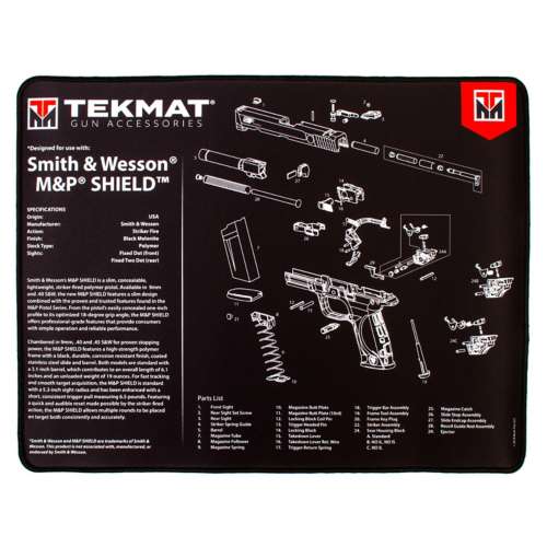 Ultra TekMat - Smith and Wesson MP Shield Premium Gun Cleaning Mat