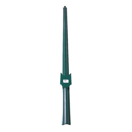 American Posts Heavy Duty 5 ft. Powder Coated Green Steel U-Post ...