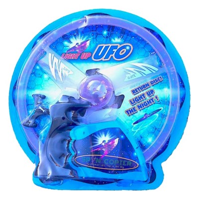 Spin Copter UFO Pull String with LED Lights