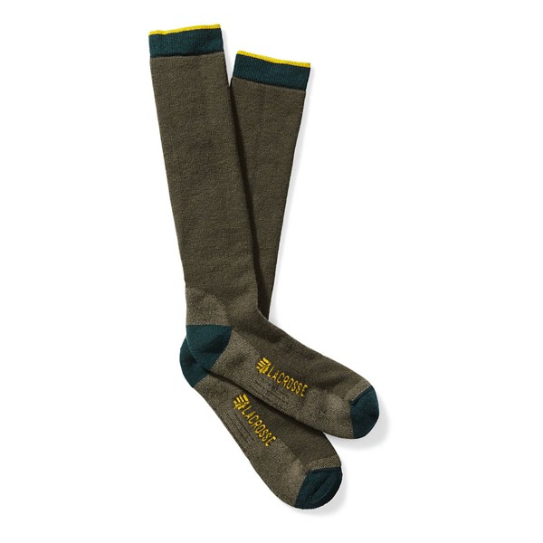 LACROSSE FOOTWEAR Men's  Merino Midweight Quarter Hunting Socks   Singles
