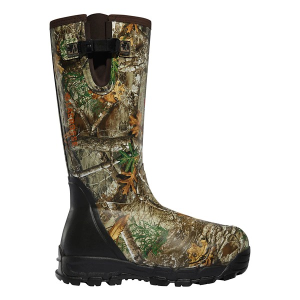 LACROSSE FOOTWEAR Men's LaCrosse Alphaburly Pro Side-Zip 1000G Rubber Boots Outdoor