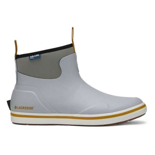 Men's LaCrosse Alpha Deck white boots