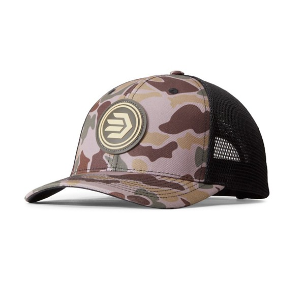 LACROSSE FOOTWEAR Rubber Patch Trucker Snapback Hat