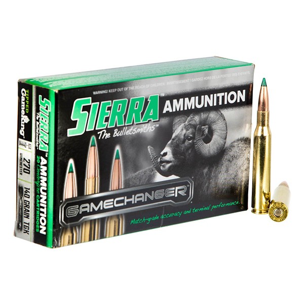 SIERRA BULLETS Sierra GameChanger Tipped GameKing Rifle Ammunition