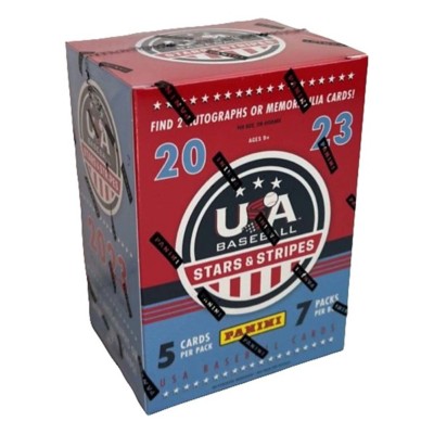 2023 Panini USA Stars & Stripes Baseball Trading Cards Blaster Box
