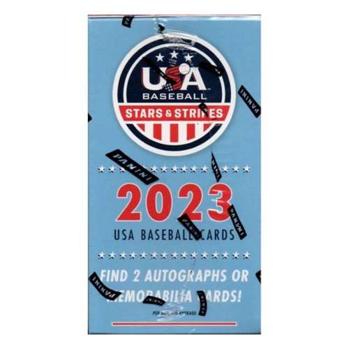 2023 Panini USA Stars & Stripes Baseball Trading Cards Blaster Box