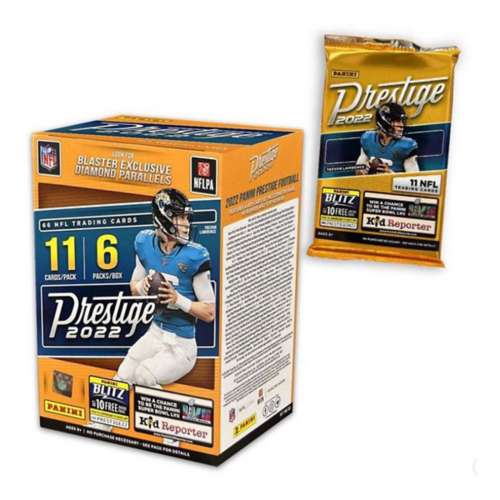 Panini 2022 NFL Prestige Football Trading Card Blaster Box