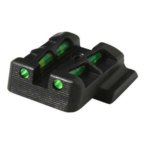 HIVIZ LiteWave Fiber Optic Rear Sight for Ruger LC9 and LC380 pistols.