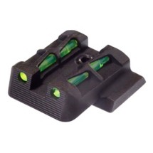 HIVIZ LiteWave Fiber Optic Rear Sight for Smith & Wesson M&P Shield pistols