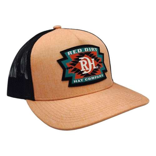 Men's Red Dirt Hat Co. Watermelon Aztec Snapback Hat