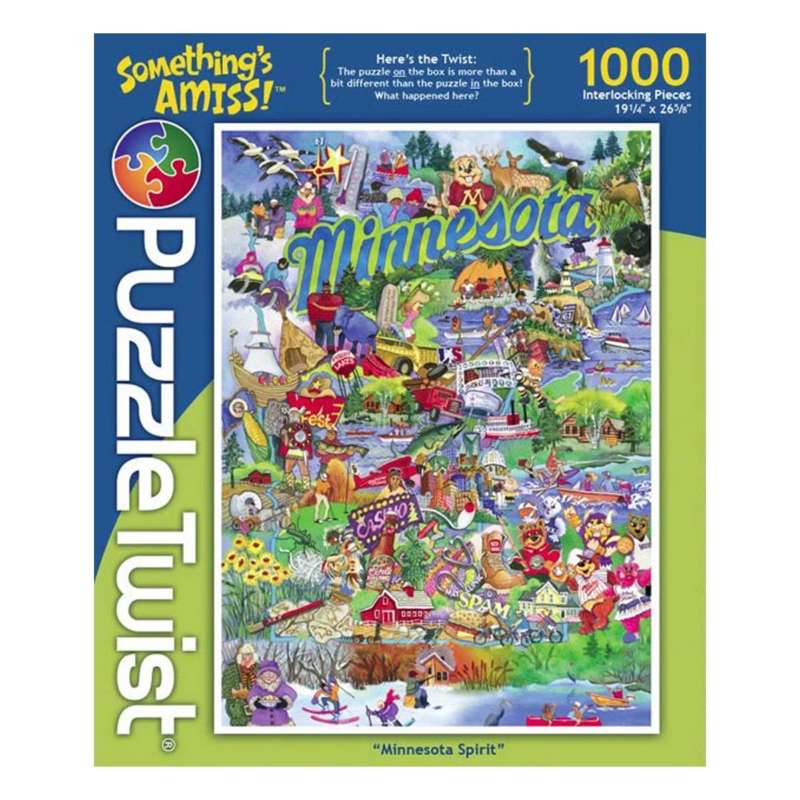 Puzzle Twist Minnesota Spirit 1000 Piece Puzzle