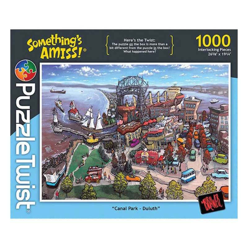 Puzzle Twist Canal Park - Duluth 1000 Piece Puzzle