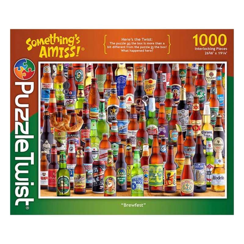 Puzzle Twist Brewfest 1000 Piece Puzzle