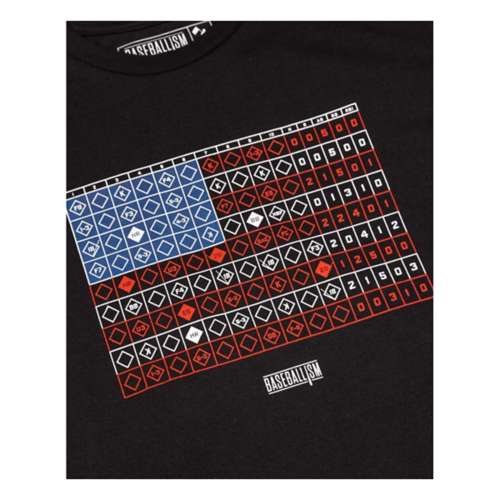 Men's Baseballism Fabric of America Baseball T-Shirt