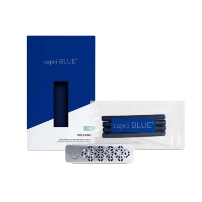 Capri Blue Car Diffuser + Refill