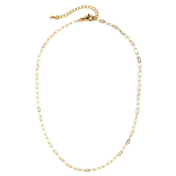Women's Splendid Iris Delicate Link Chain Necklace product image