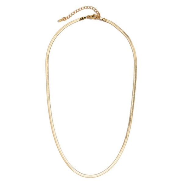 Women's Splendid Iris Herringbone Chain Necklace product image
