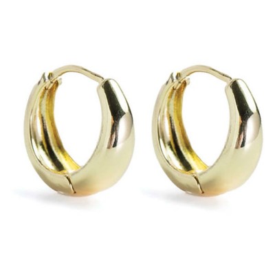 Splendid Iris Simple Narrow to Wide Huggies Earrings | SCHEELS.com