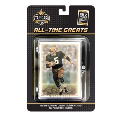 Star Card Surprise Green Bay Packers All Time Greats 6pk Trading Cards