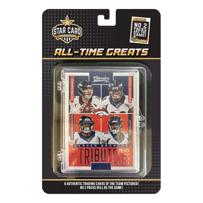 Star Card Surprise Denver Broncos All Time Greats 6pk Trading Cards