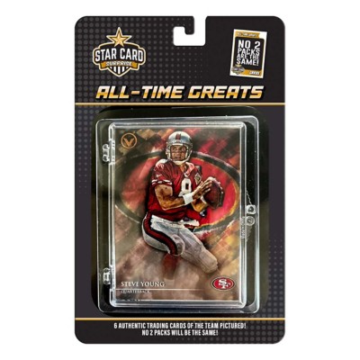 Star Card Surprise San Francisco 49ers All Time Greats 6pk Trading Cards