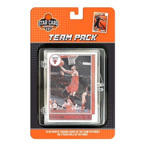 Star Card Surprise Chicago Bulls Team 15pk Trading Cards